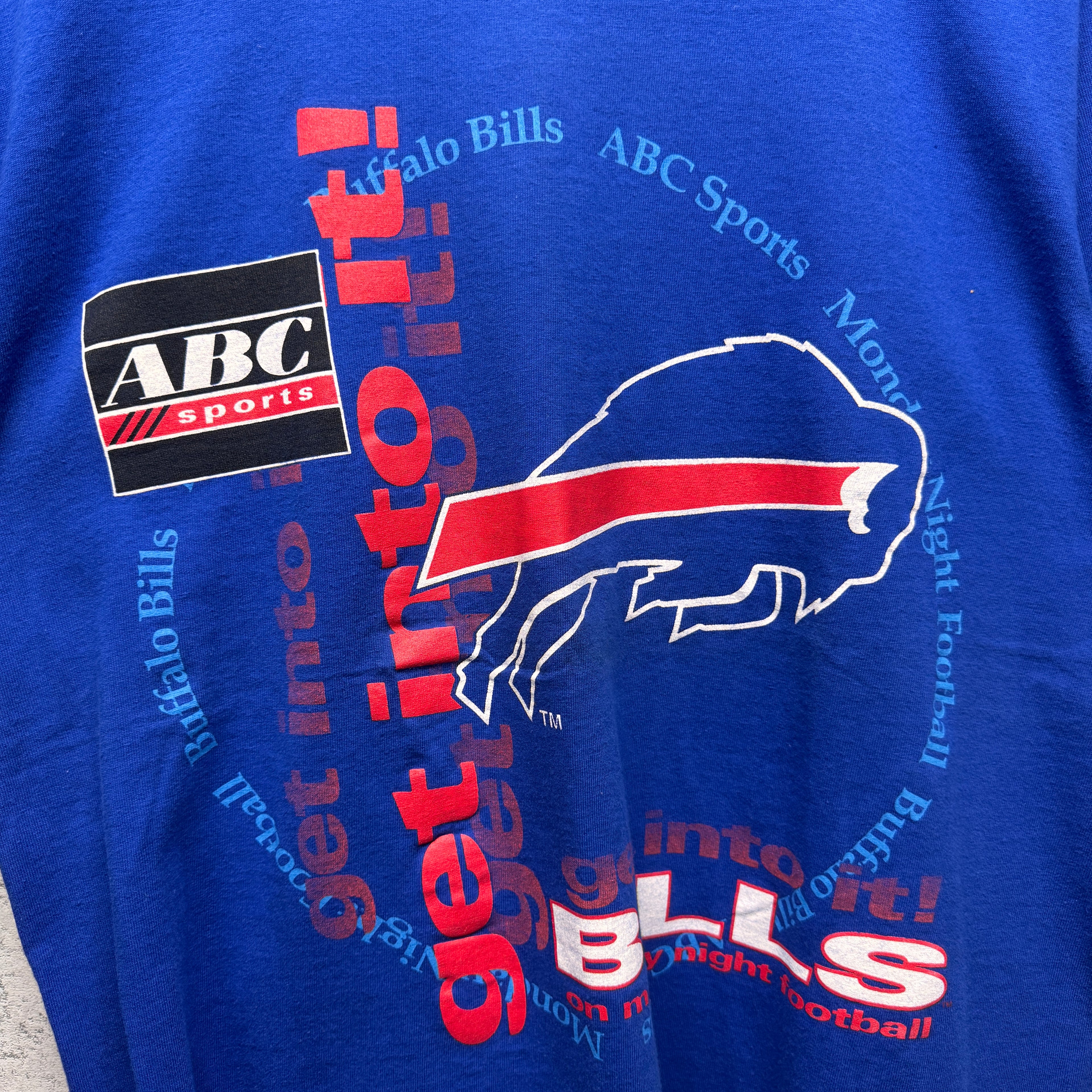 Vintage Buffalo Bills ABC Sports Shirt Large