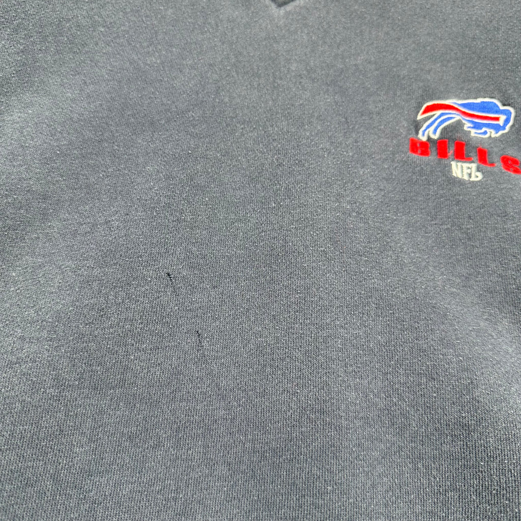 Vintage Buffalo Bills Embroidered Crewneck Sweatshirt Large