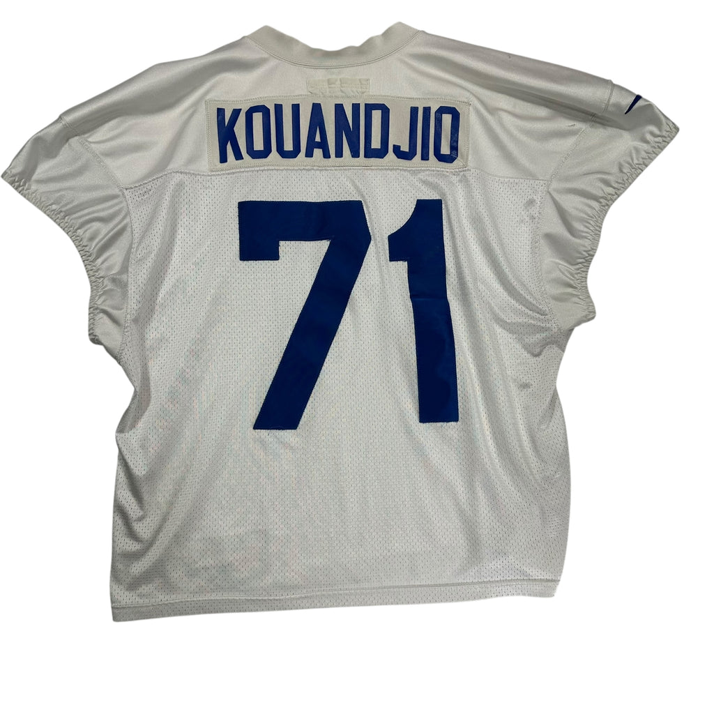 Game Used Buffalo Bills Cyrus Kouandjio Practice Jersey Shirt XL