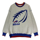 Vintage Buffalo Bills Embroidered Crewneck Sweatshirt XL