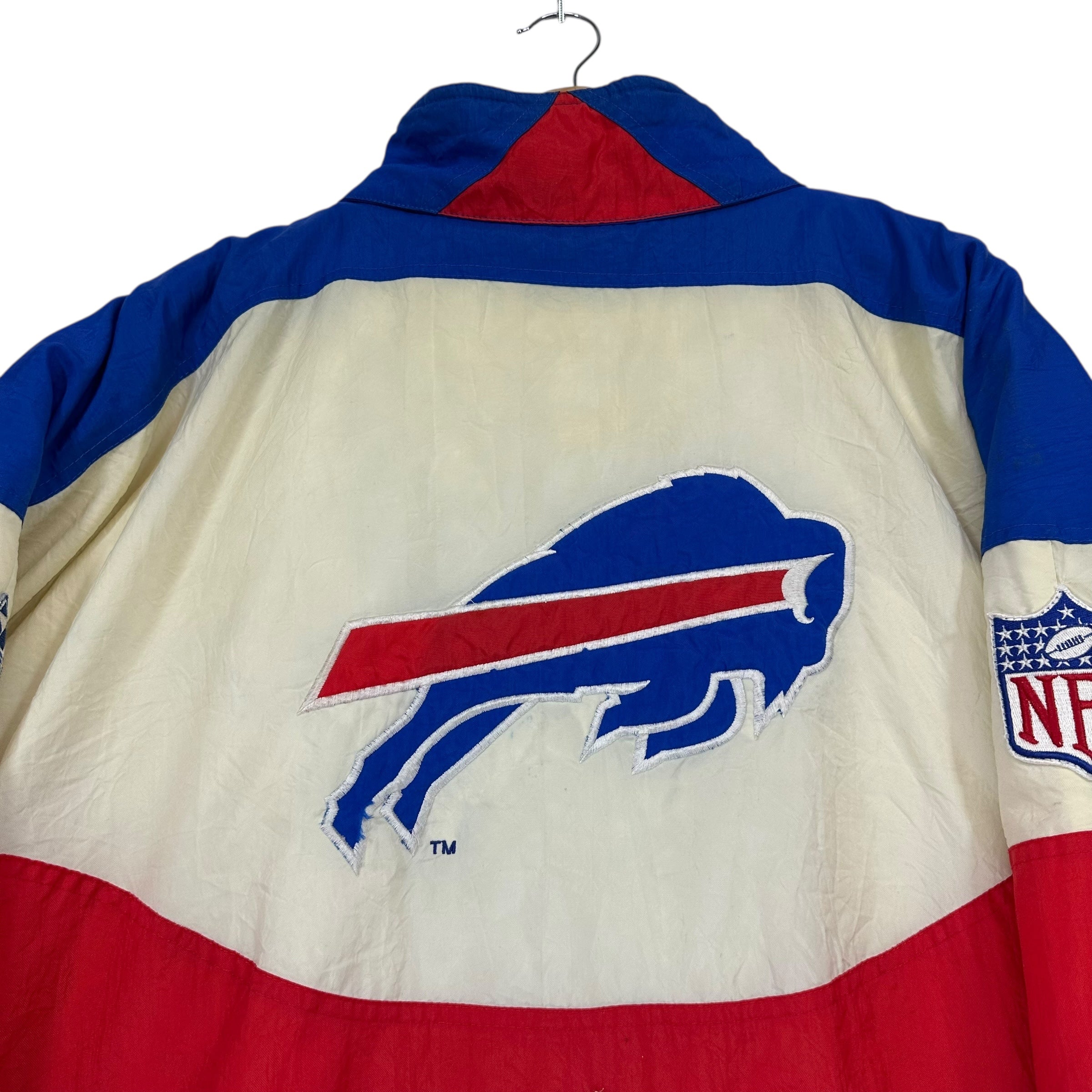 Vintage Buffalo Bills Apex Wave Puffer Jacket XL