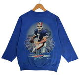 Vintage Buffalo Bills Doug Flutie Crewneck Sweatshirt Medium