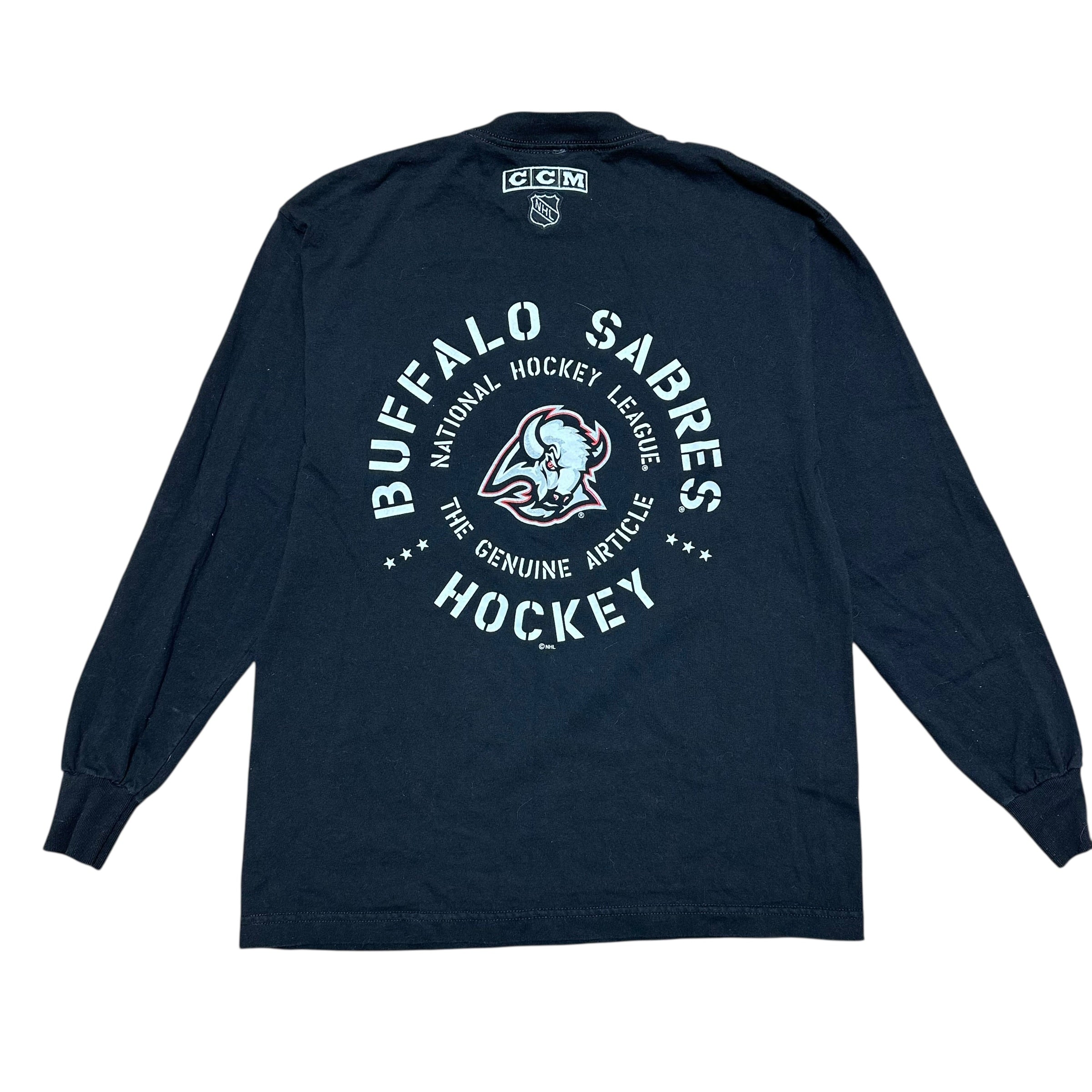 Vintage Buffalo Sabres Long Sleeve Shirt Medium