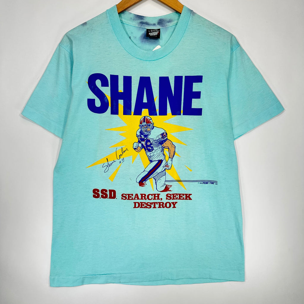 Vintage Buffalo Bills Overdyed Shane Conlan Shirt Large