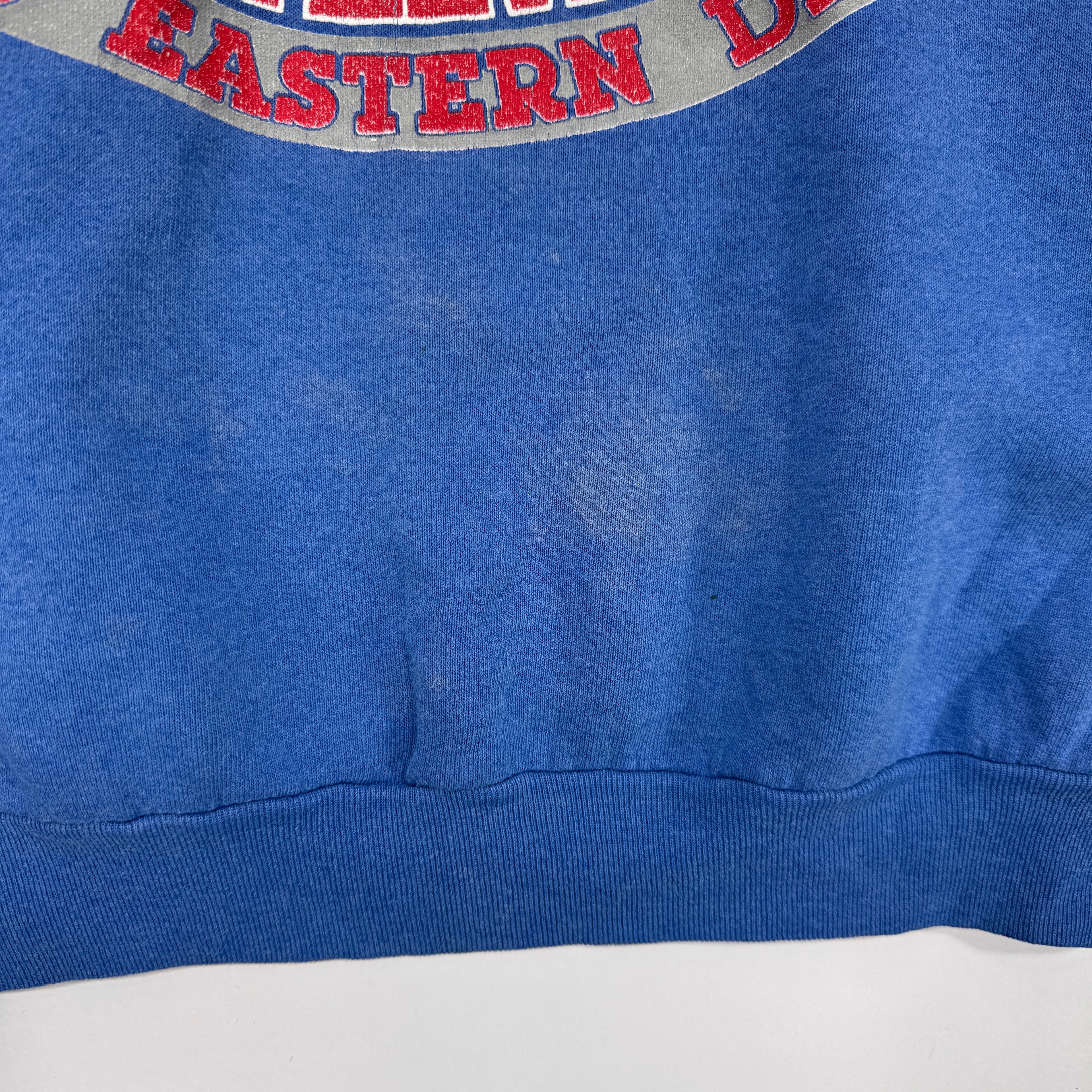 Vintage Buffalo Bills 1991 AFC East Champions Crewneck Sweatshirt Large