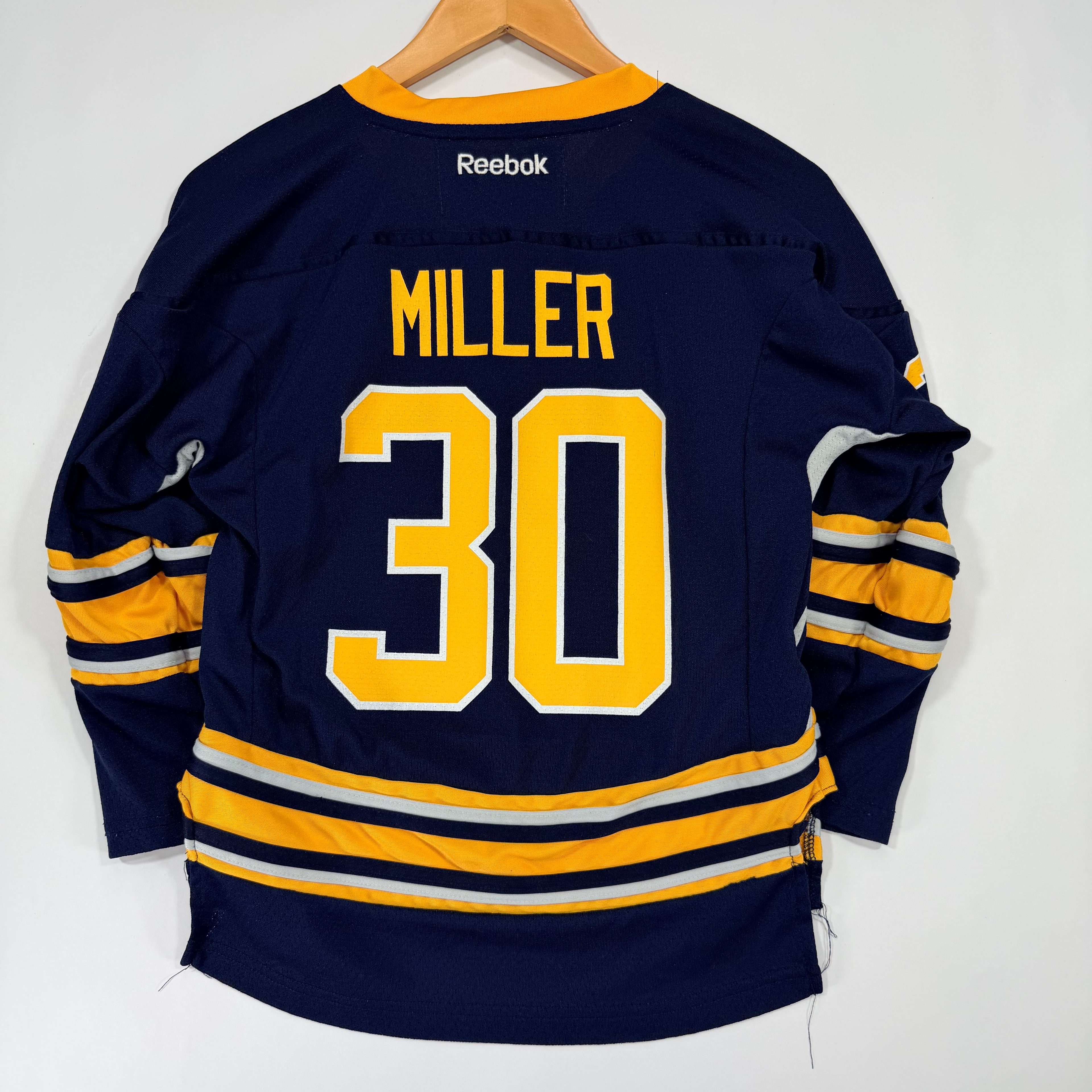 Vintage Buffalo Sabres Youth Ryan Miller Jersey Small