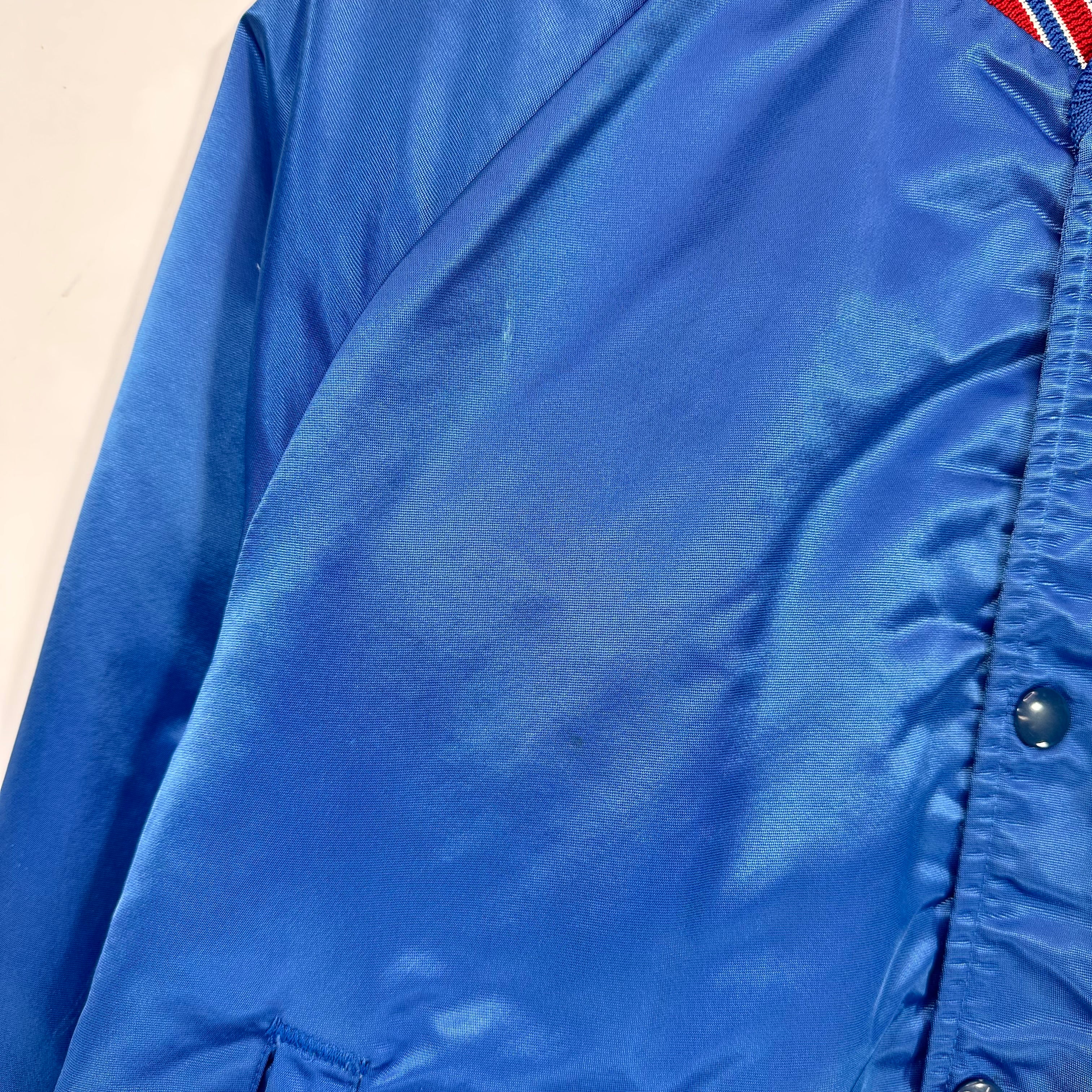 Vintage Buffalo Bills Back Script Satin Jacket Medium