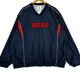 Vintage Buffalo Bills Pullover Windbreaker Jacket XXL