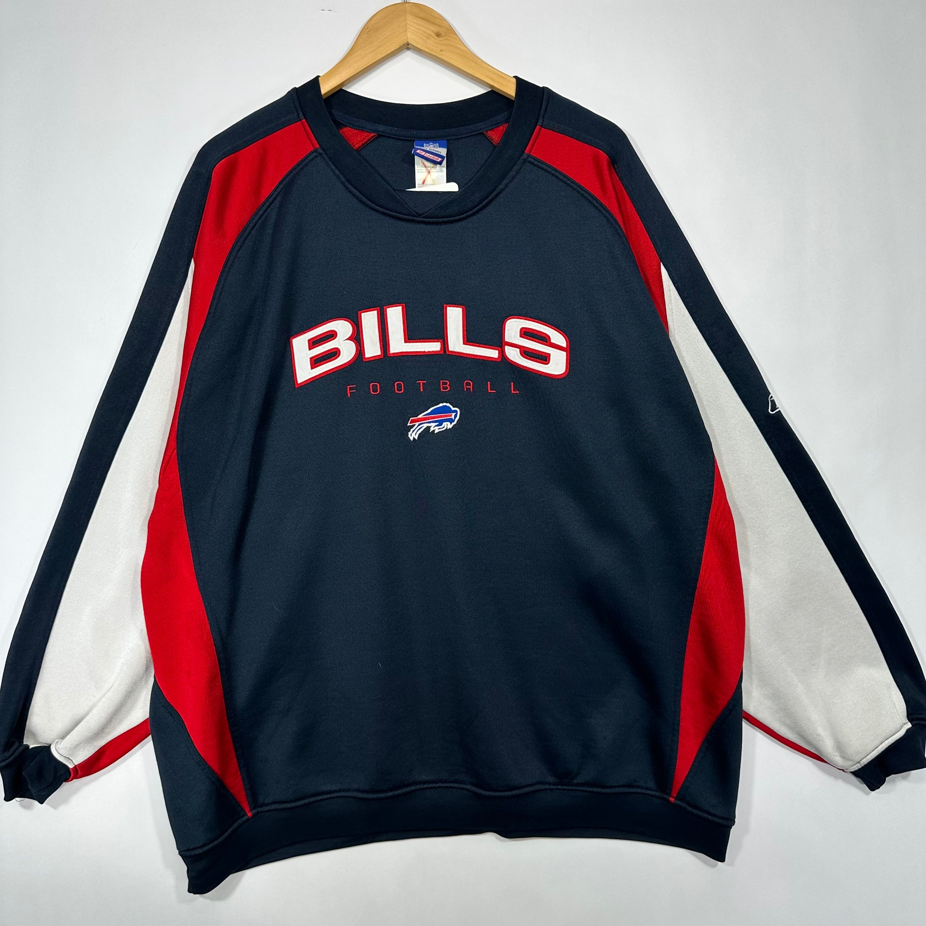 Vintage Buffalo Bills Embroidered Crewneck Sweatshirt XXL