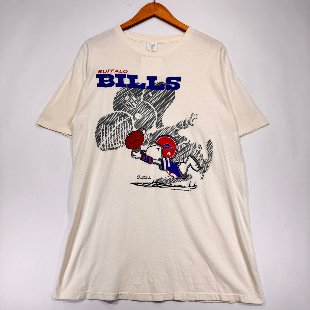 Vintage Buffalo Bills Snoopy Cartoon Shirt Large