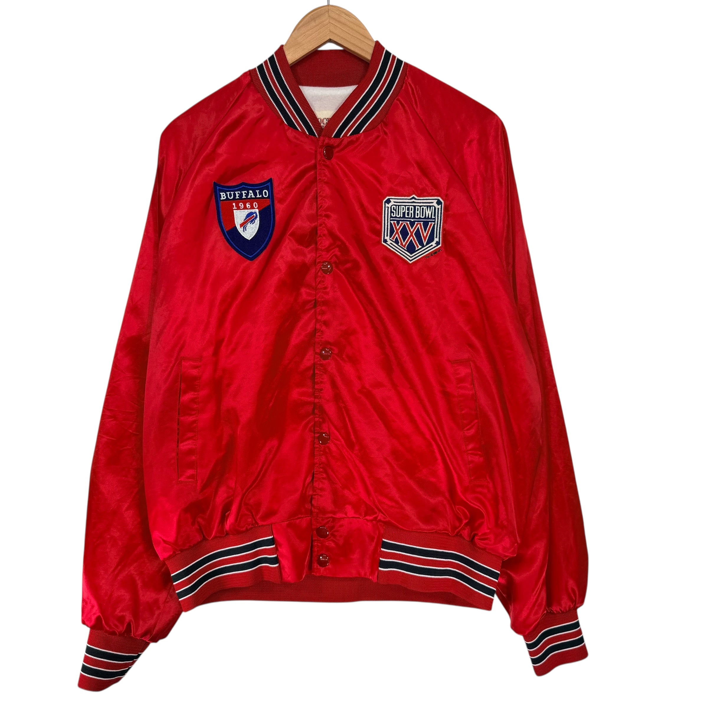 Vintage Buffalo Bills Satin Jacket Lage