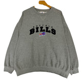 Vintage Buffalo Bills Embroidered Crewneck Sweatshirt XL