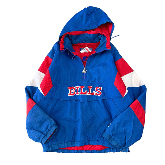 Vintage Buffalo Bills Starter Puffer XL