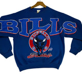 Vintage Buffalo Bills Spell Out Sweatshirt Large