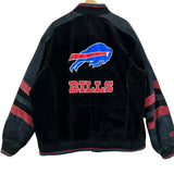 Vintage Buffalo Bills Leather Suede Jacket XXL