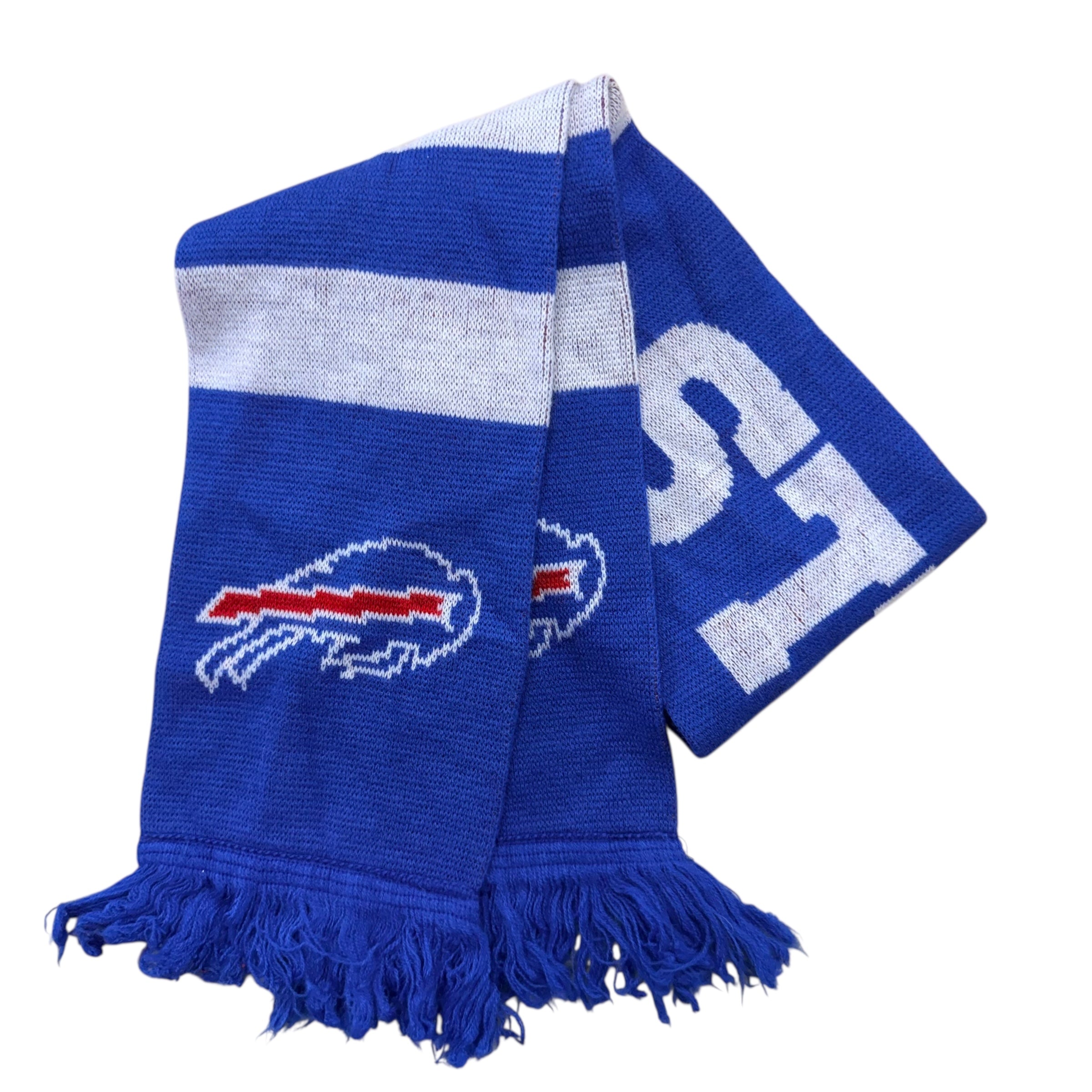 Vintage Buffalo Bills Winter Scarf