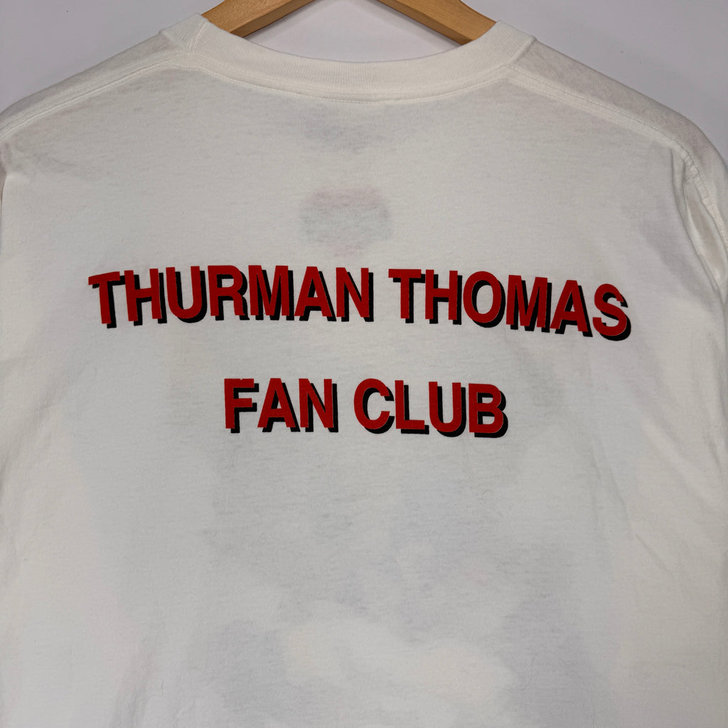 Vintage Buffalo Bills Thurman Thomas Fan Club Shirt XL