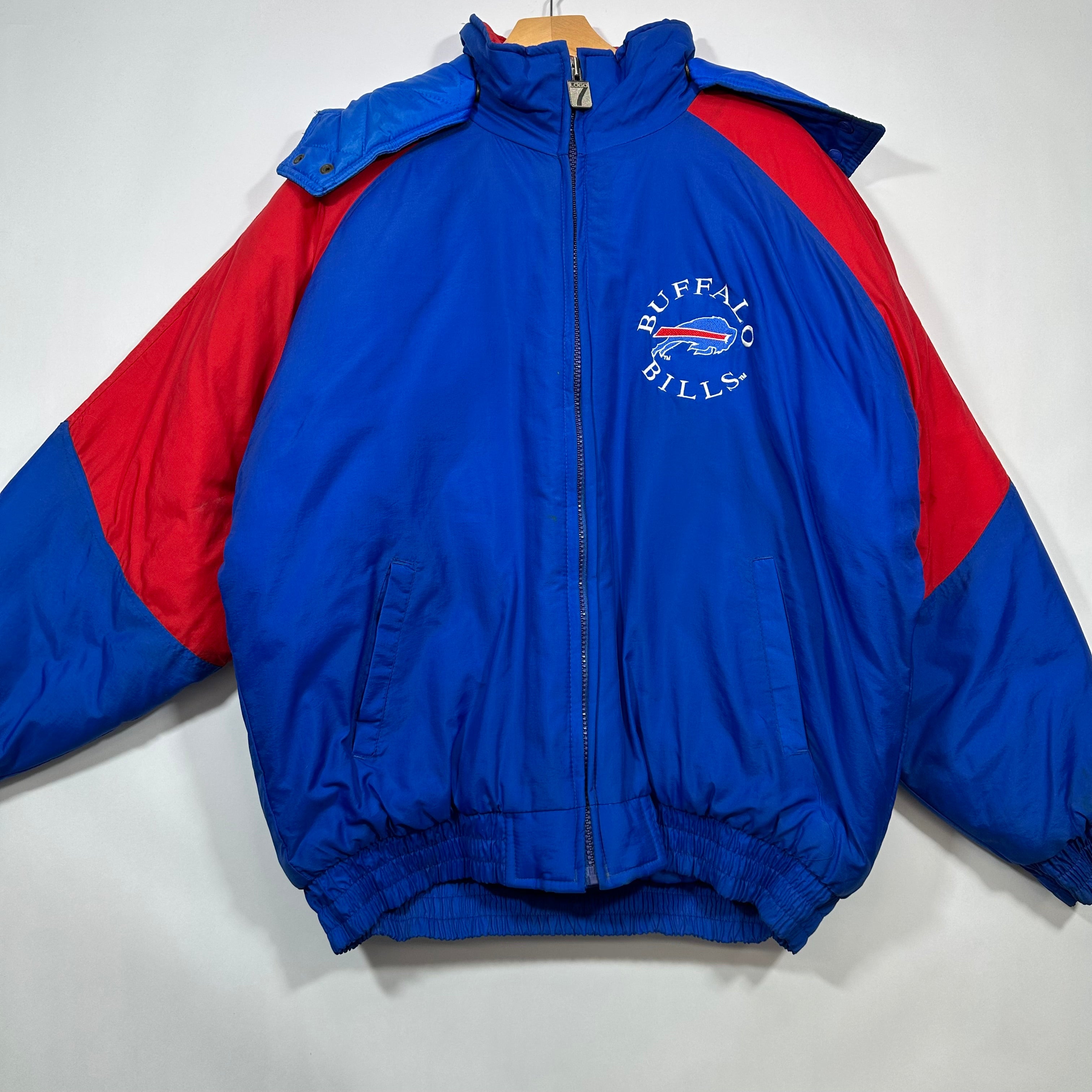 Vintage Buffalo Bills Puffer Jacket Large