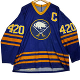 Vintage Buffalo Sabres PUFF 420 Jersey XL