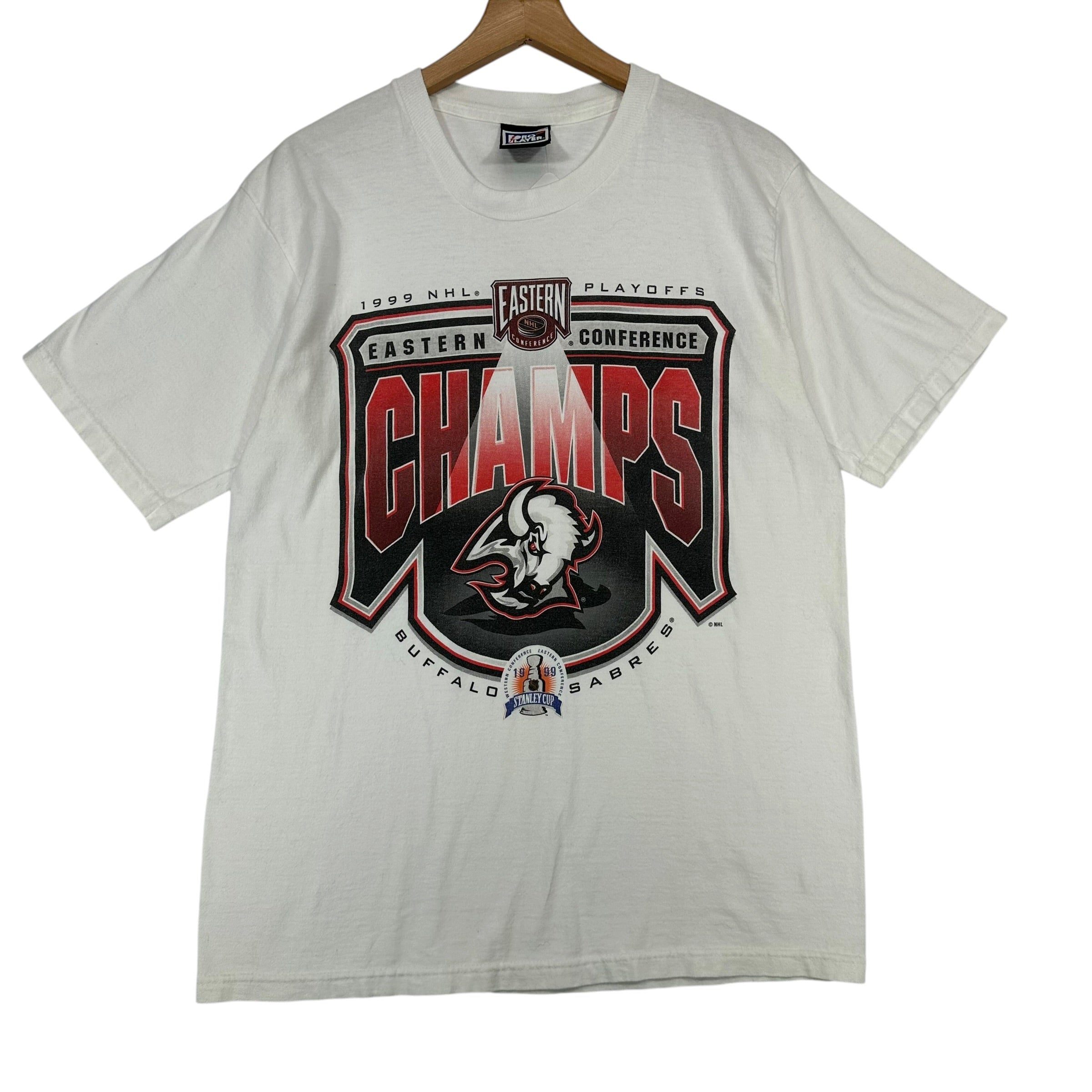 Vintage Buffalo Sabres 1999 Eastern Conference Champs Shirt Large