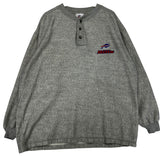 Vintage Buffalo Bills Embroidered Henley Crewneck Sweatshirt XL