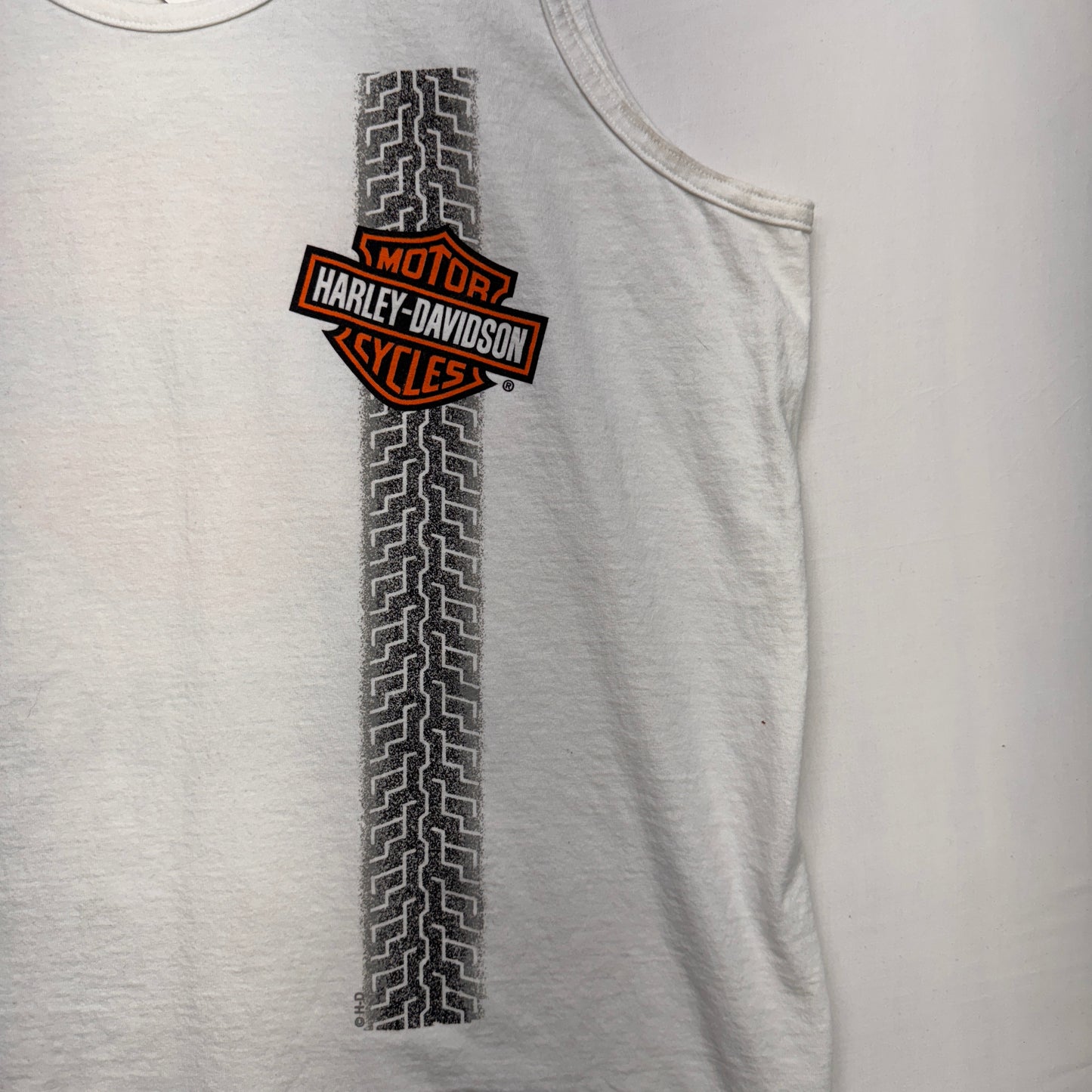 Vintage Harley Davidson Cancun Mexico Tank Top Shirt XL