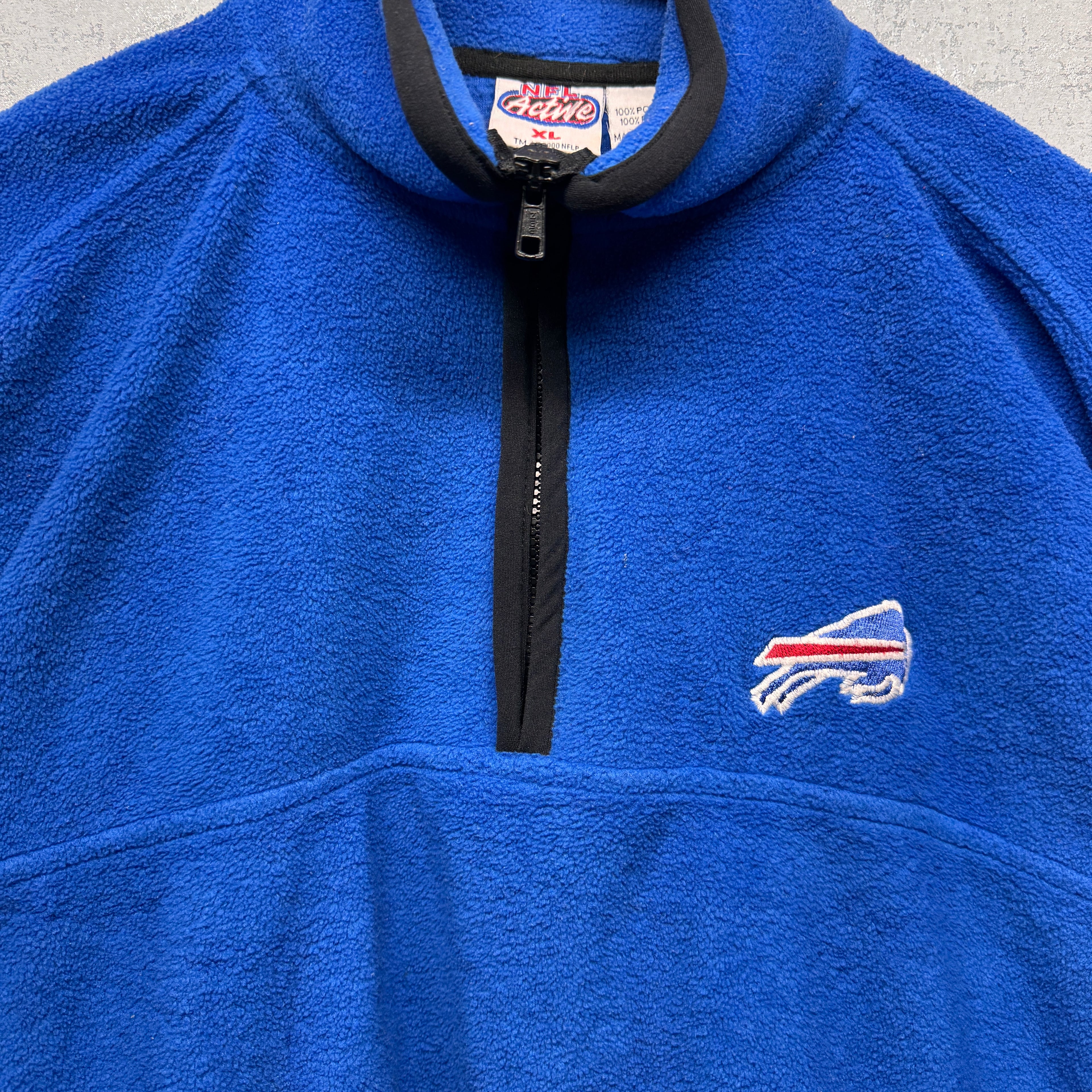 Vintage Buffalo Bills Fleece Pullover Sweatshirt XL