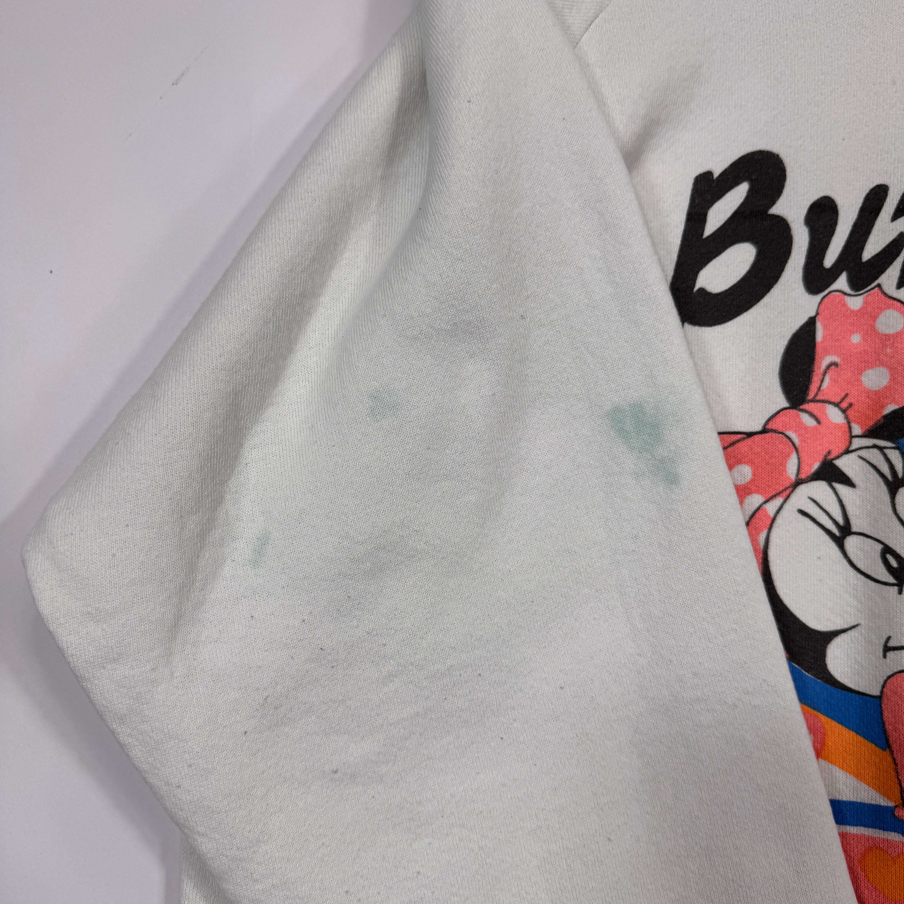 Vintage Buffalo Bills Mickey & Minnie Mouse Crewneck Sweatshirt XL