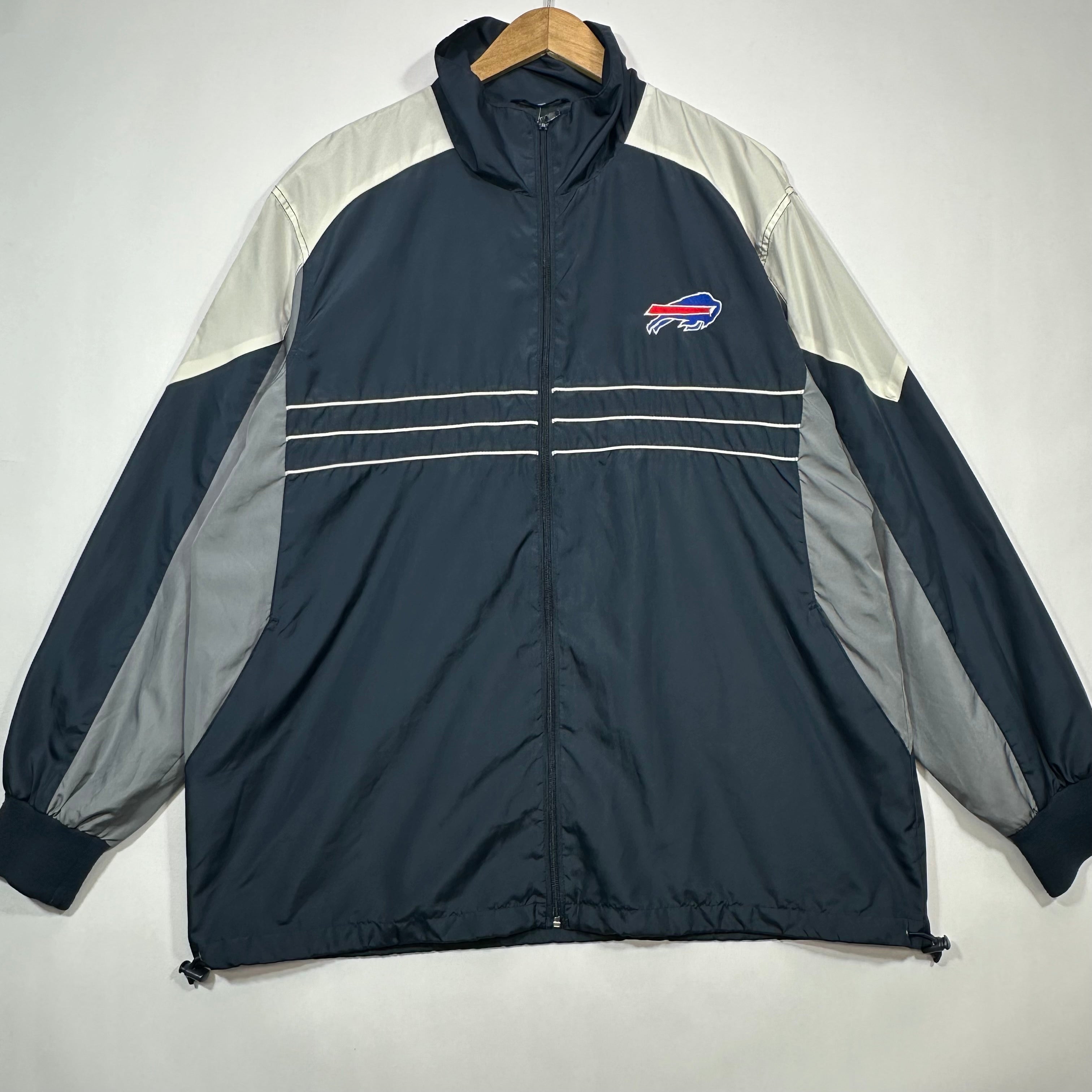 Vintage Buffalo Bills Colorblock Windbreaker Jacket