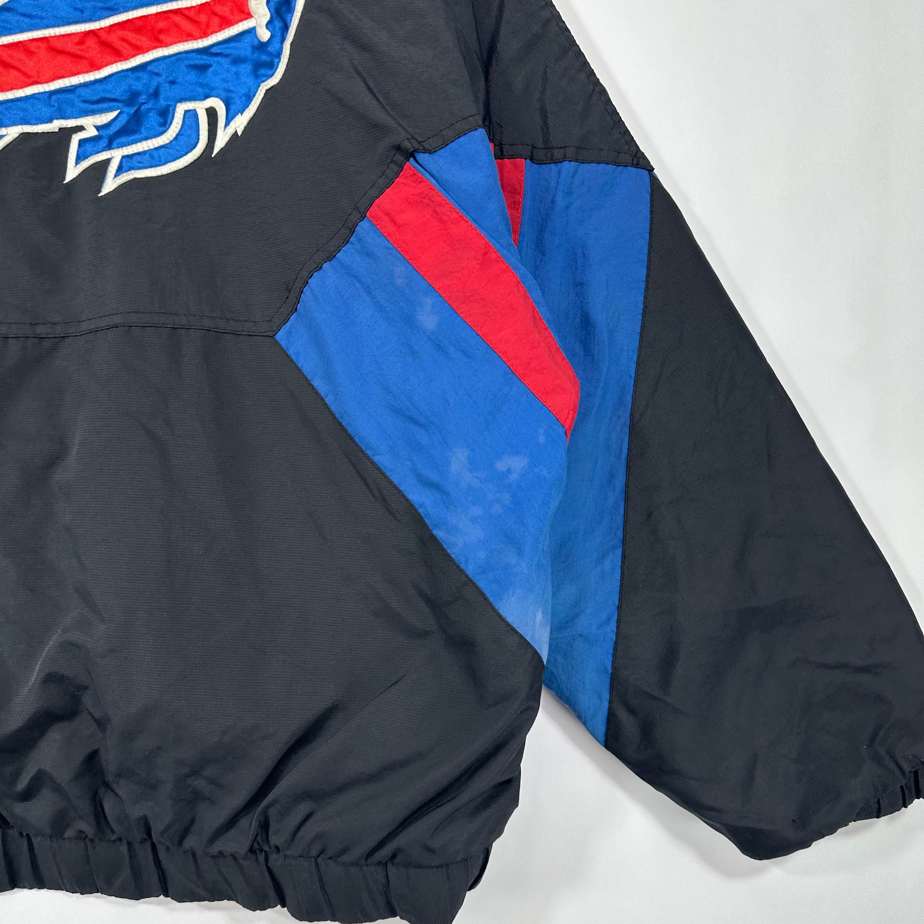 Vintage Buffalo Bills Starter Pullover Puffer Jacket Large