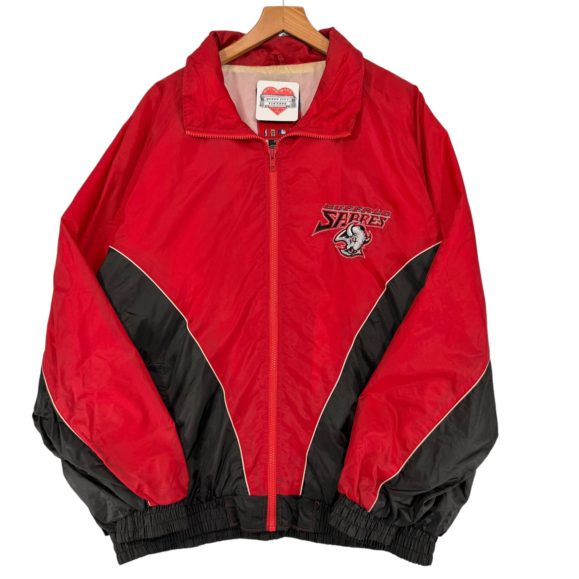 Vintage Buffalo Sabres Windbreaker Jacket XL