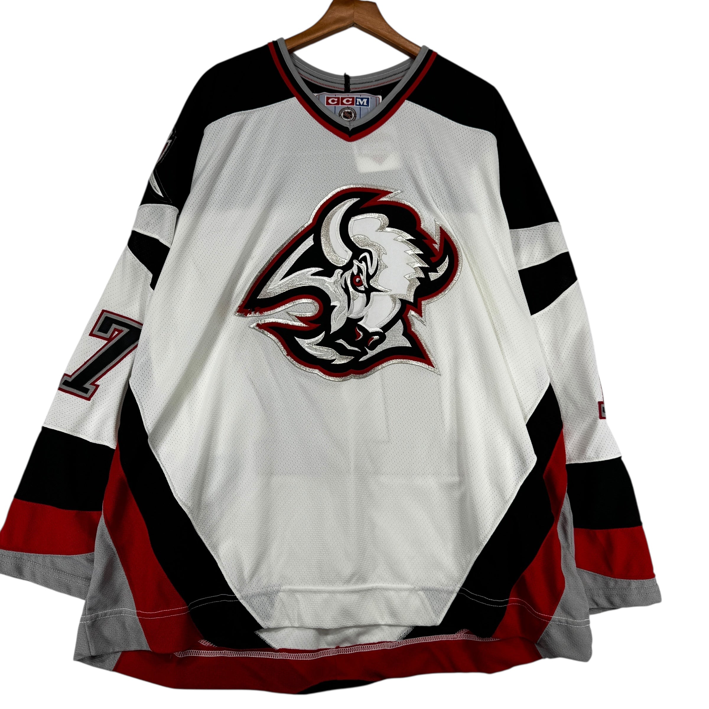 Vintage Buffalo Sabres Jason Dawe Jersey Shirt XL
