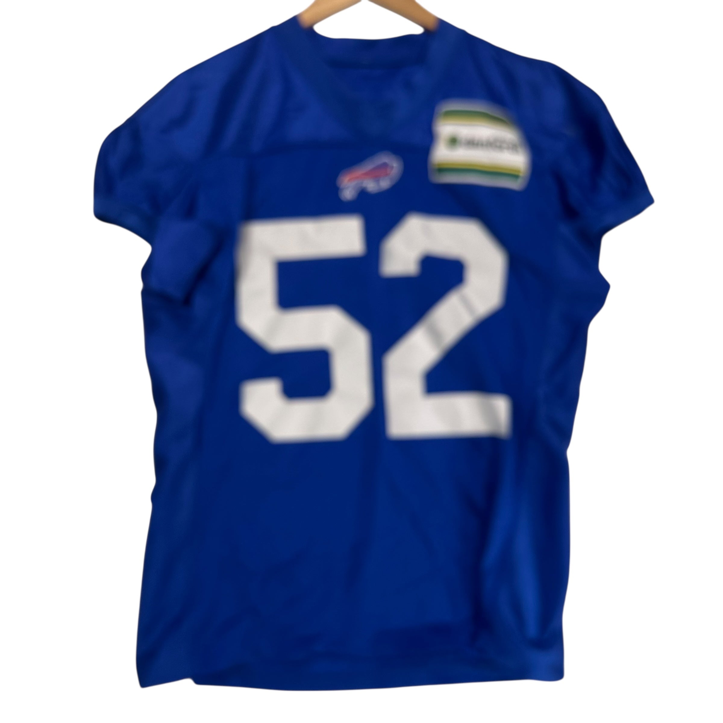 Game Used Buffalo Bills Preston Brown Practice Jersey Shirt Large