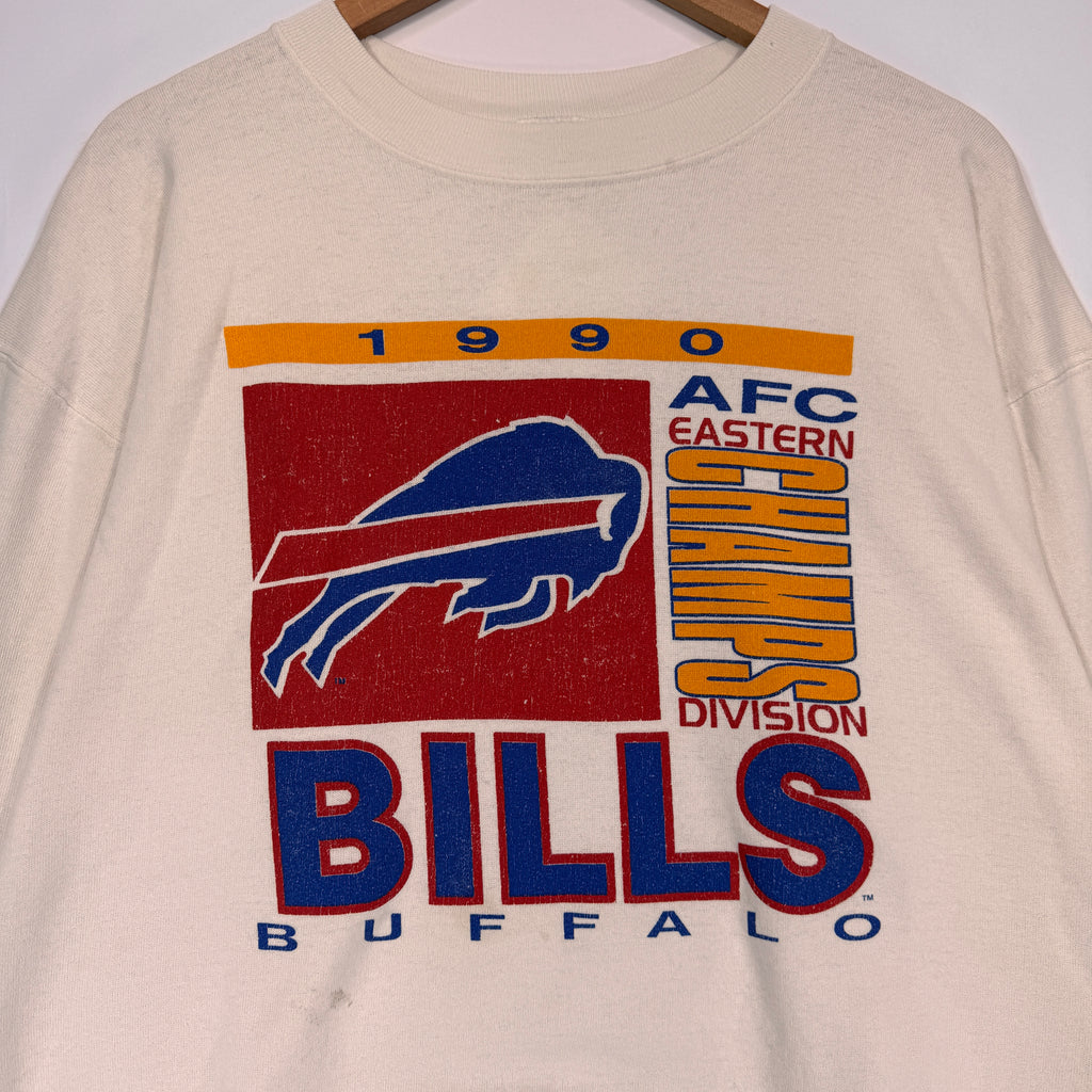 Vintage Buffalo Bills 1990 AFC East Champions Crewneck Sweatshirt XXL