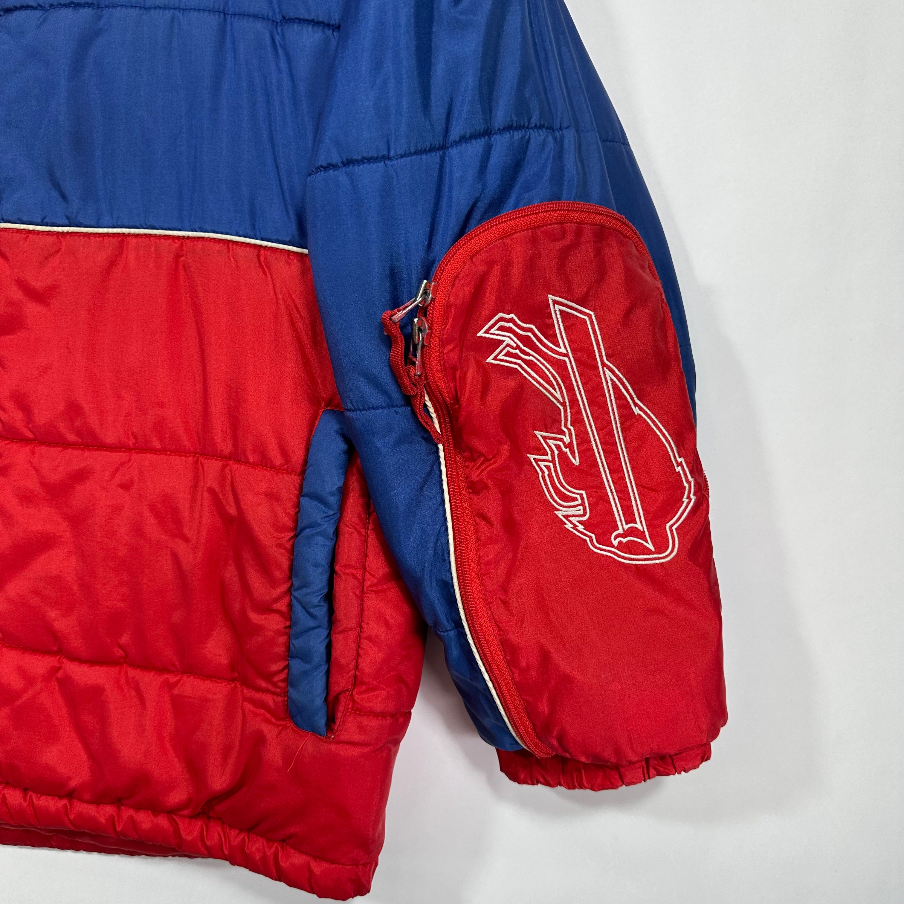 Vintage Buffalo Bills Puffer Bubble Jacket Large