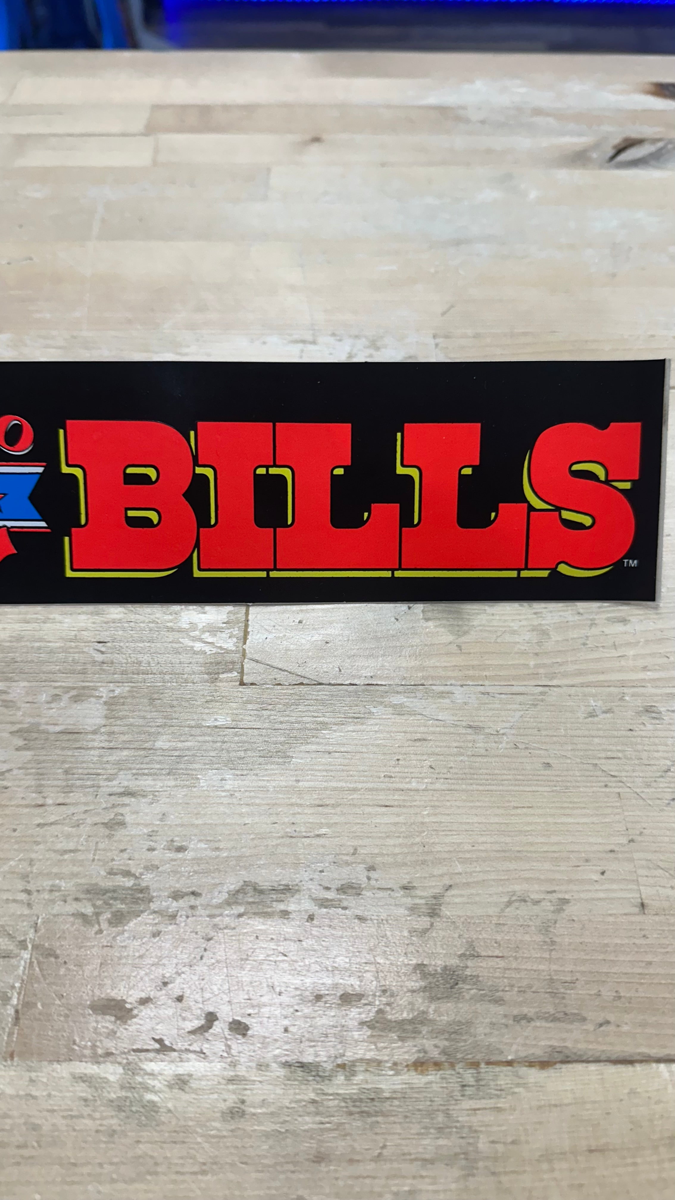 Vintage Buffalo Bills Bumper Sticker