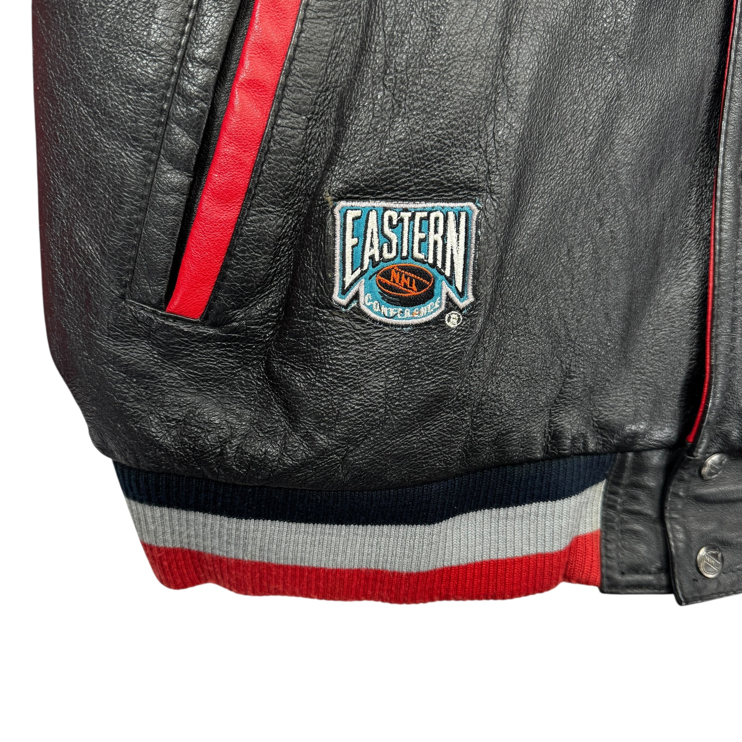 Vintage Buffalo Sabres Leather Jacket XL