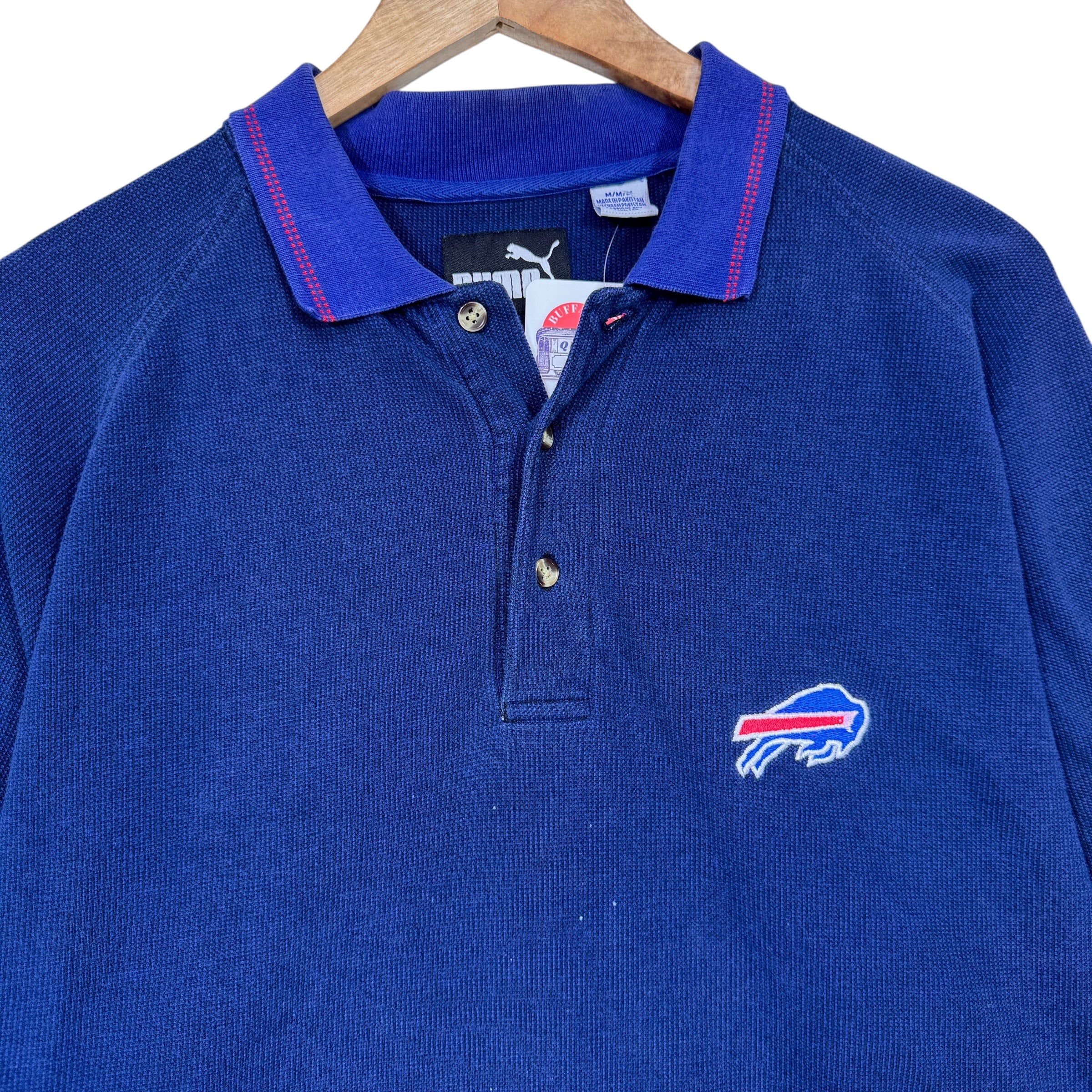 Vintage Buffalo Bills Polo Shirt Medium