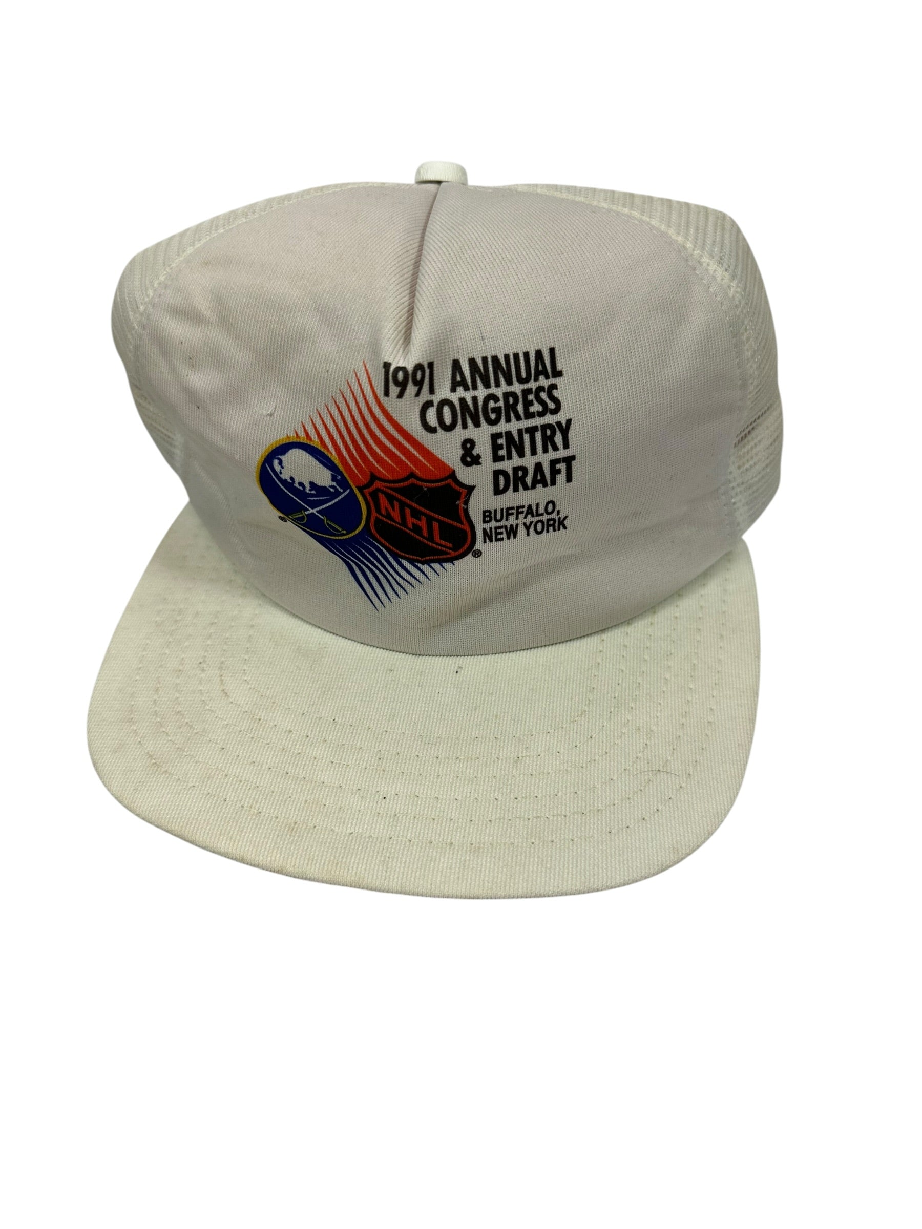 Vintage Buffalo Sabres 1991 NHL Draft Hat