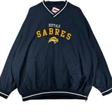 Vintage Buffalo Sabres Pullover Windbreaker Jacket XXL