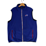 Vintage Buffalo Bills Fleece Vest Sweatshirt Large