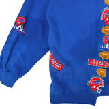 Vintage Buffalo Bills Custom Cardigan Sweatshirt XL