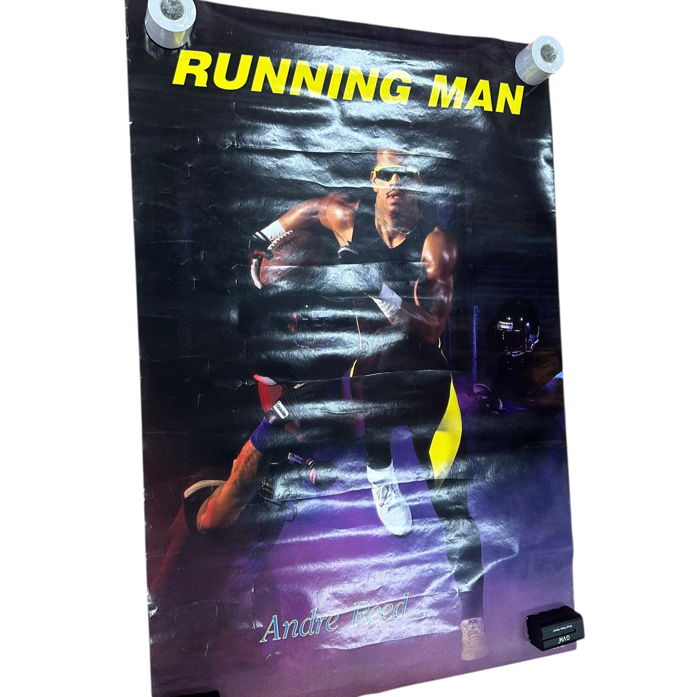 Vintage Buffalo Bills Poster Andre Reed