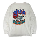 Vintage Buffalo Bills Vs Miami Long Sleeve Shirt XL
