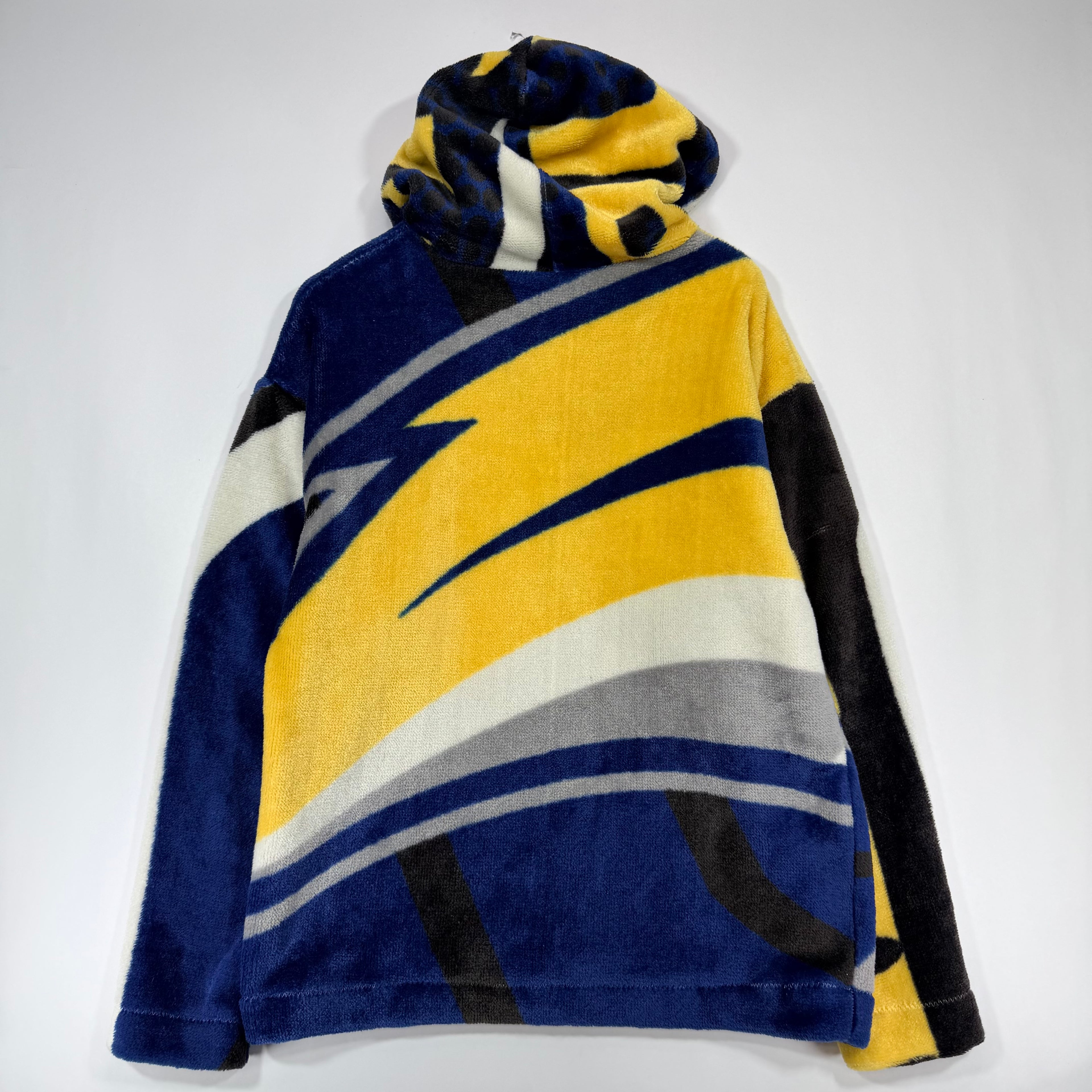Vintage Buffalo Sabres Reworked Blanket Hoodie Sweatshirt Large