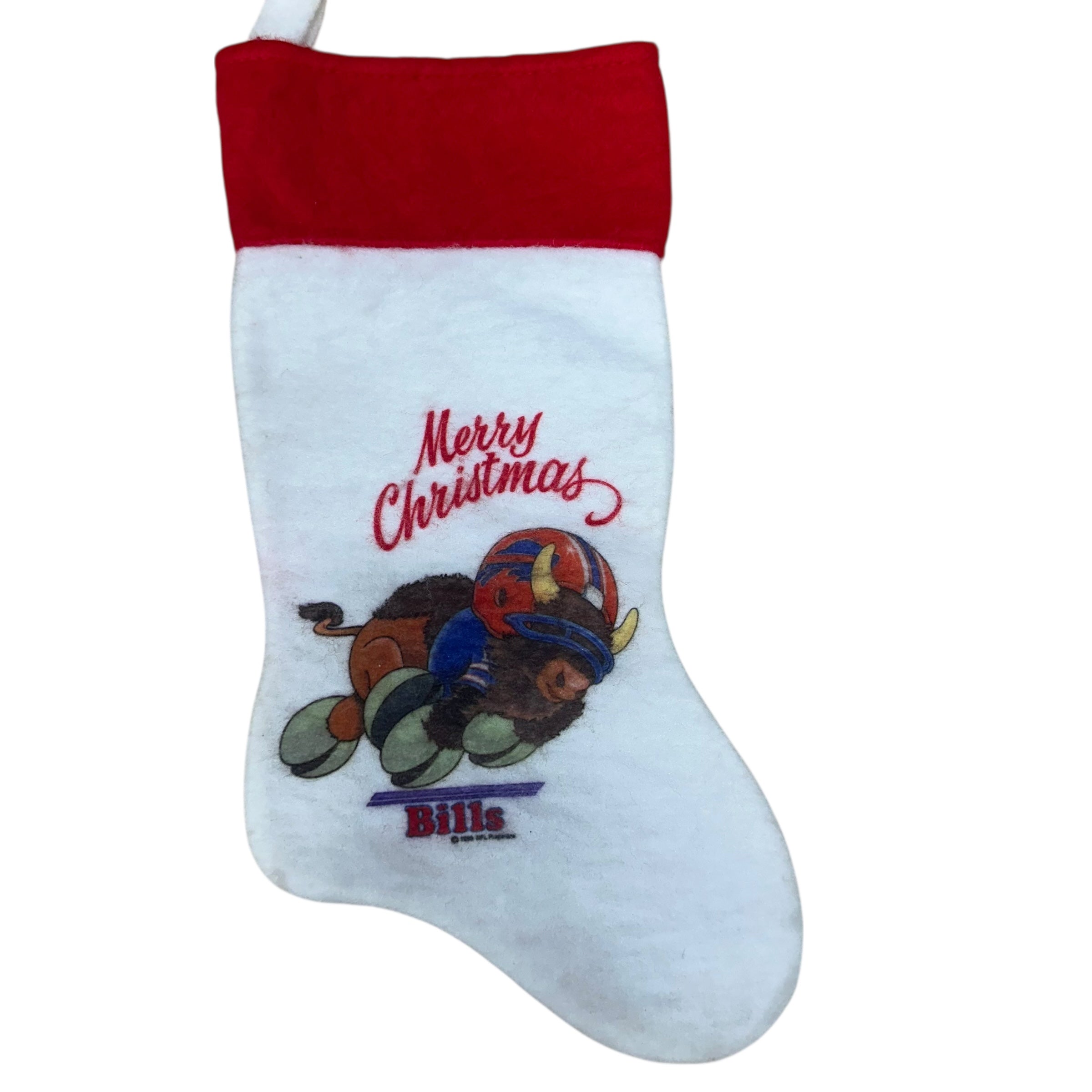 Vintage Kids Buffalo Bills Huddles Christmas Stocking