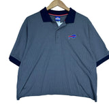 Vintage Buffalo Bills Cropped Polo Shirt Medium