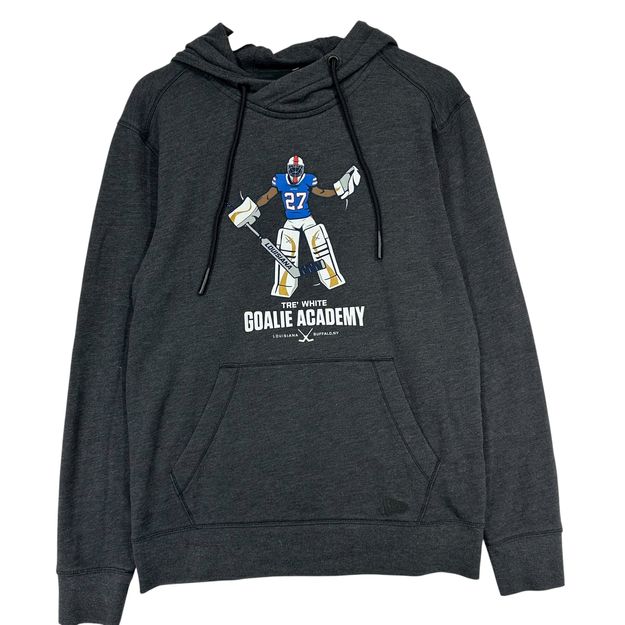 Buffalo Bills Tre White Goalie Academy Hoodie Sweatshirt Small