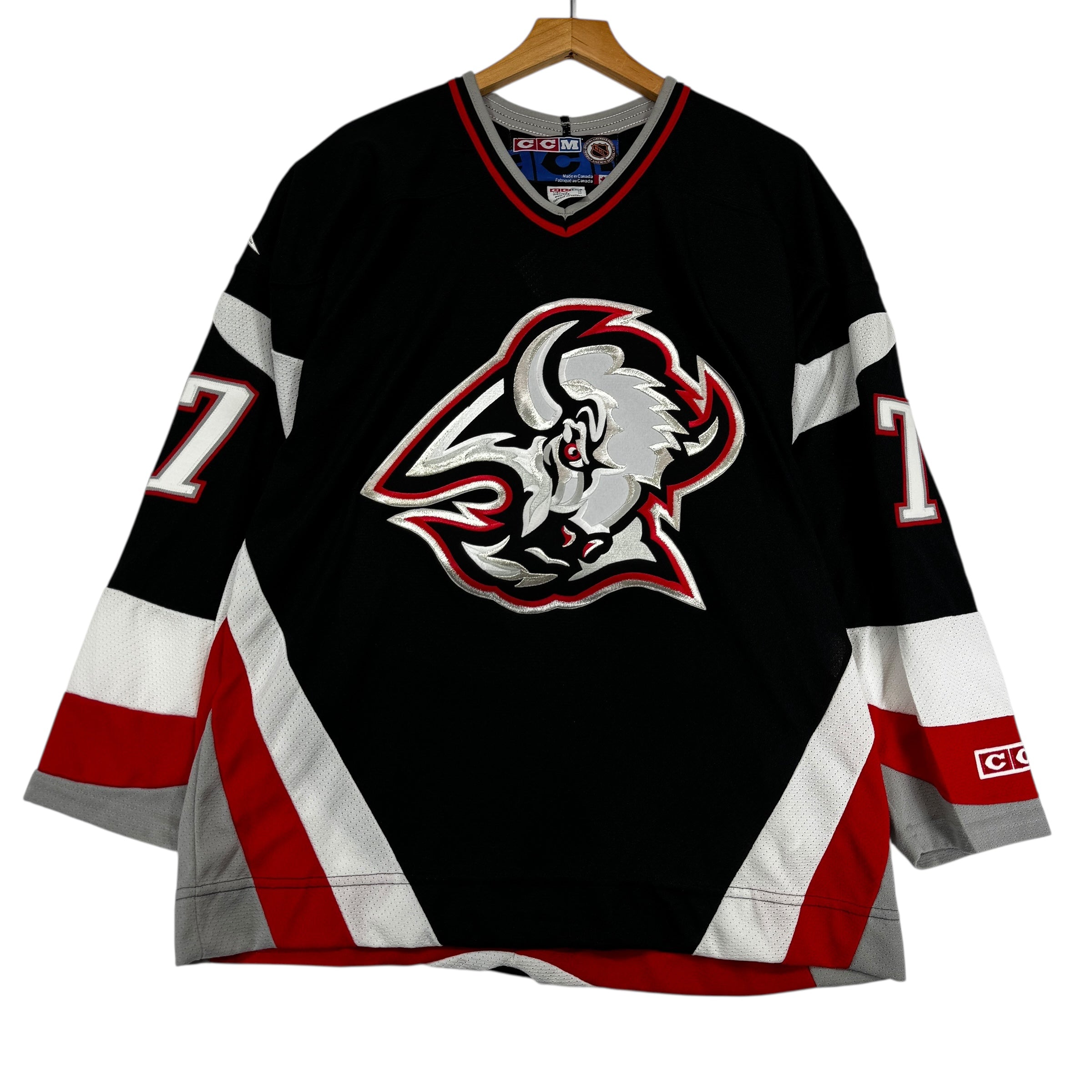 Vintage Buffalo Sabres Chris Gratton Jersey Shirt Medium