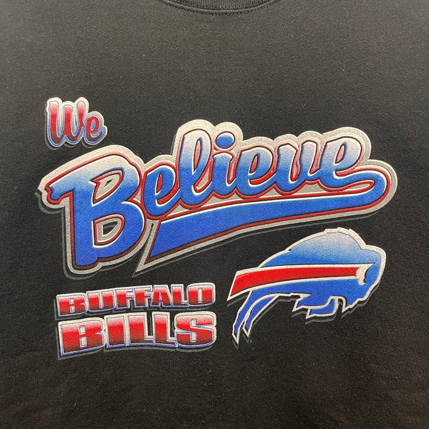 Vintage Buffalo Bills We Believe Crewneck Sweatshirt XL